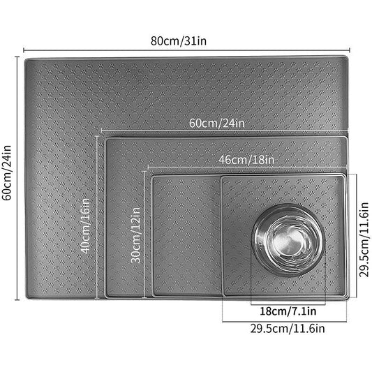 Silicone Waterproof Pet Feeding Mat