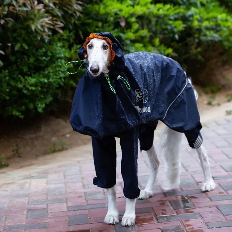 Fully Wrapped Reflective Raincoat