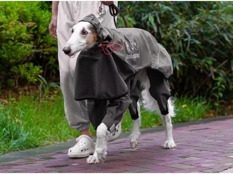 Fully Wrapped Reflective Raincoat