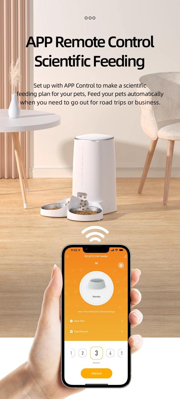 SmartFeast Pro WiFi Pet Feeder