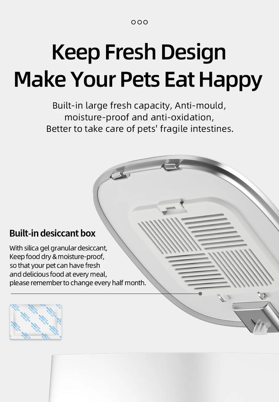 SmartFeast Pro WiFi Pet Feeder