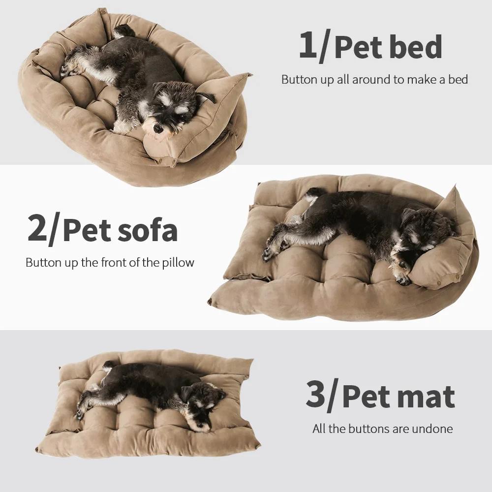 3-in-1 Multifunction Pet Bed Mat