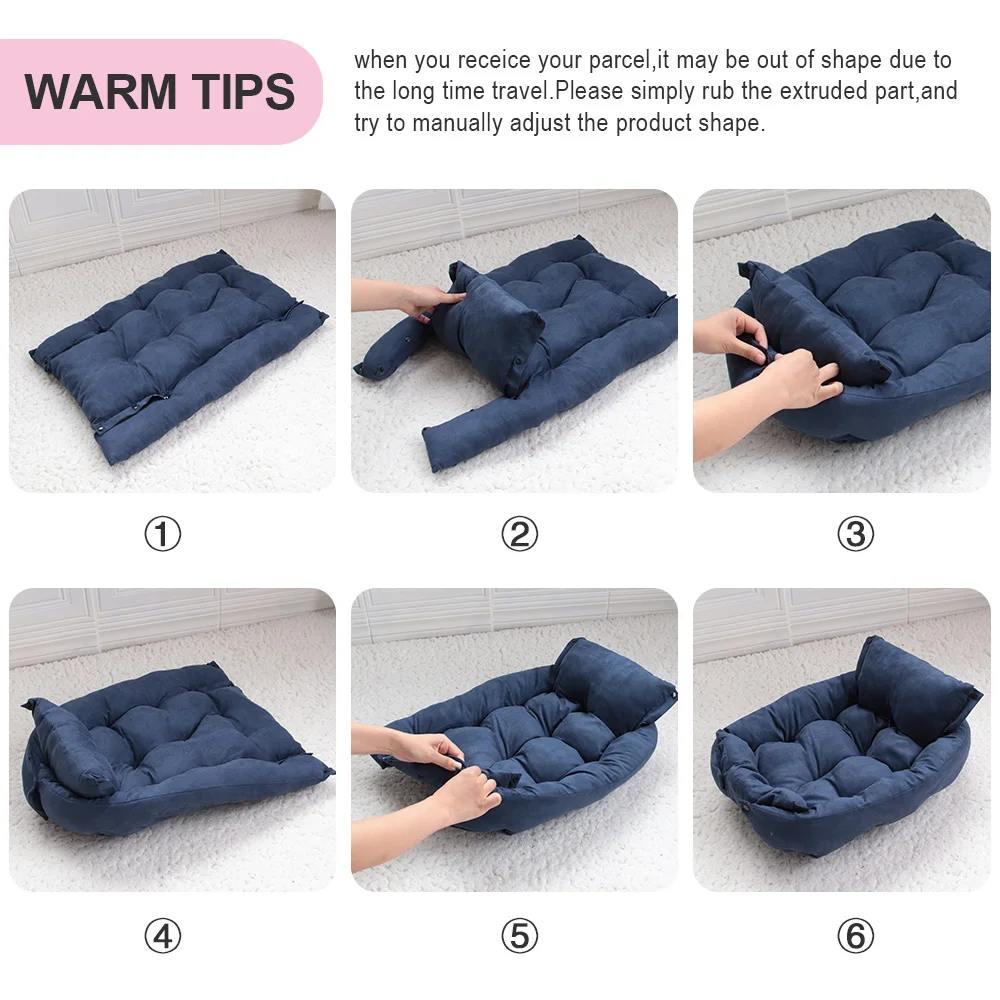 3-in-1 Multifunction Pet Bed Mat