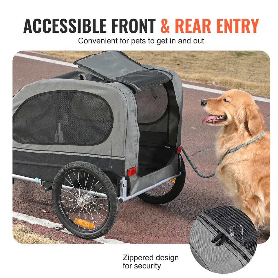 VEVOR Dog Bike Trailer