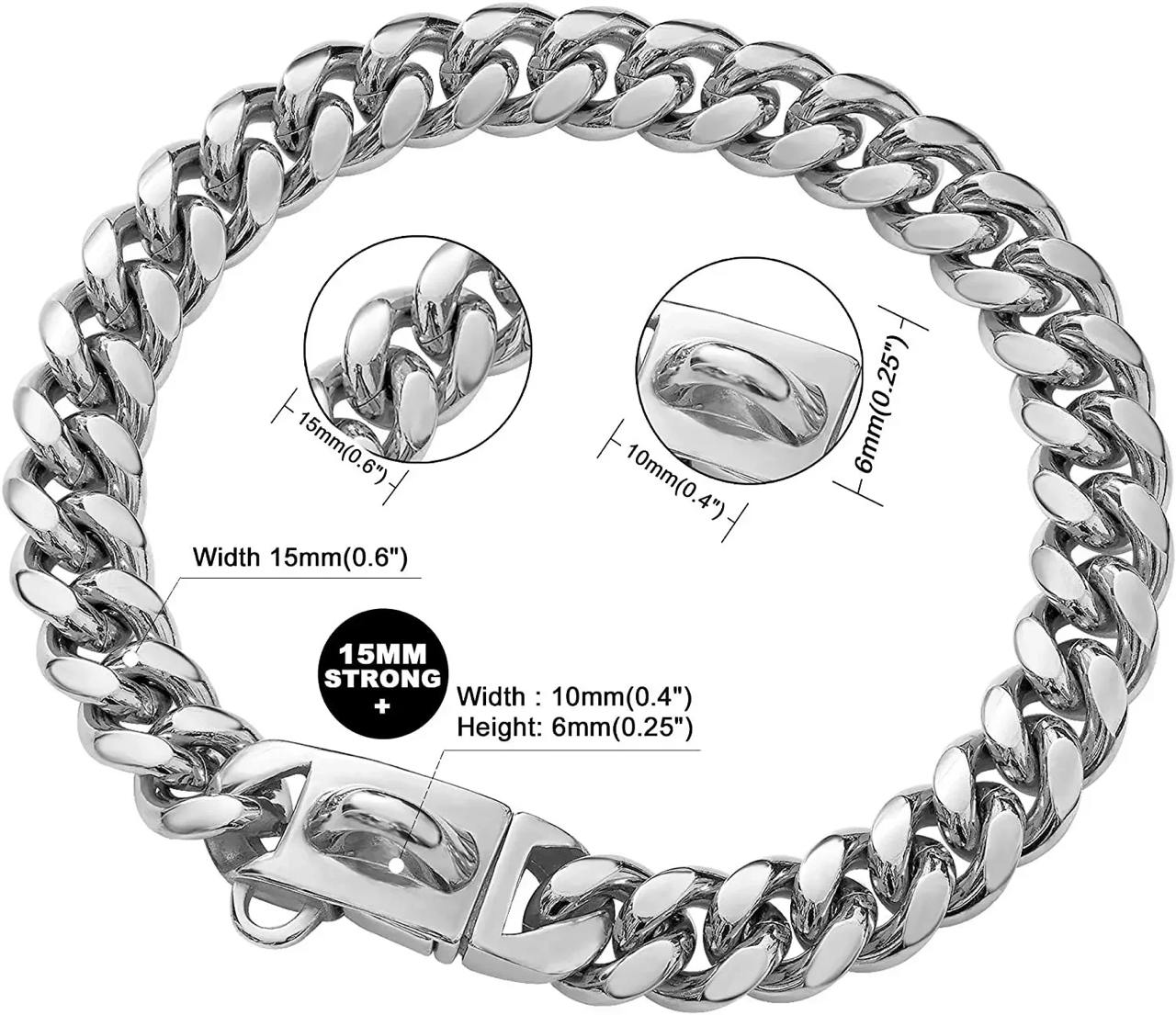 Dog Stainless Steel Link Chain