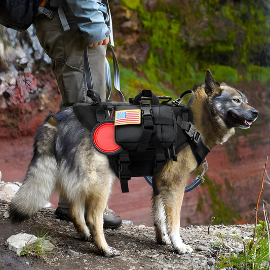 Tactical Dog Harness Military