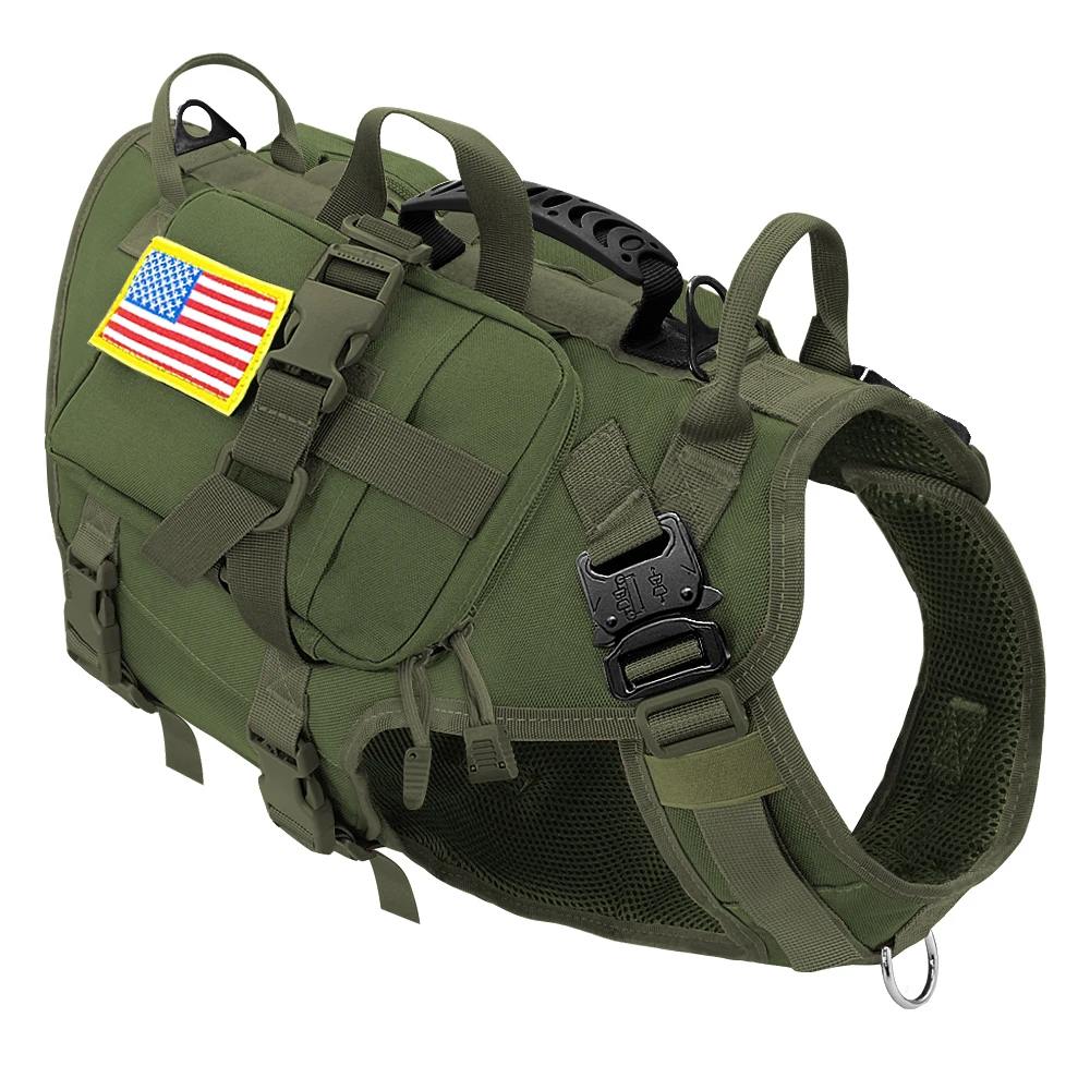 Tactical Dog Harness Military