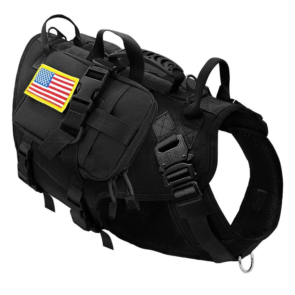 Tactical Dog Harness Military