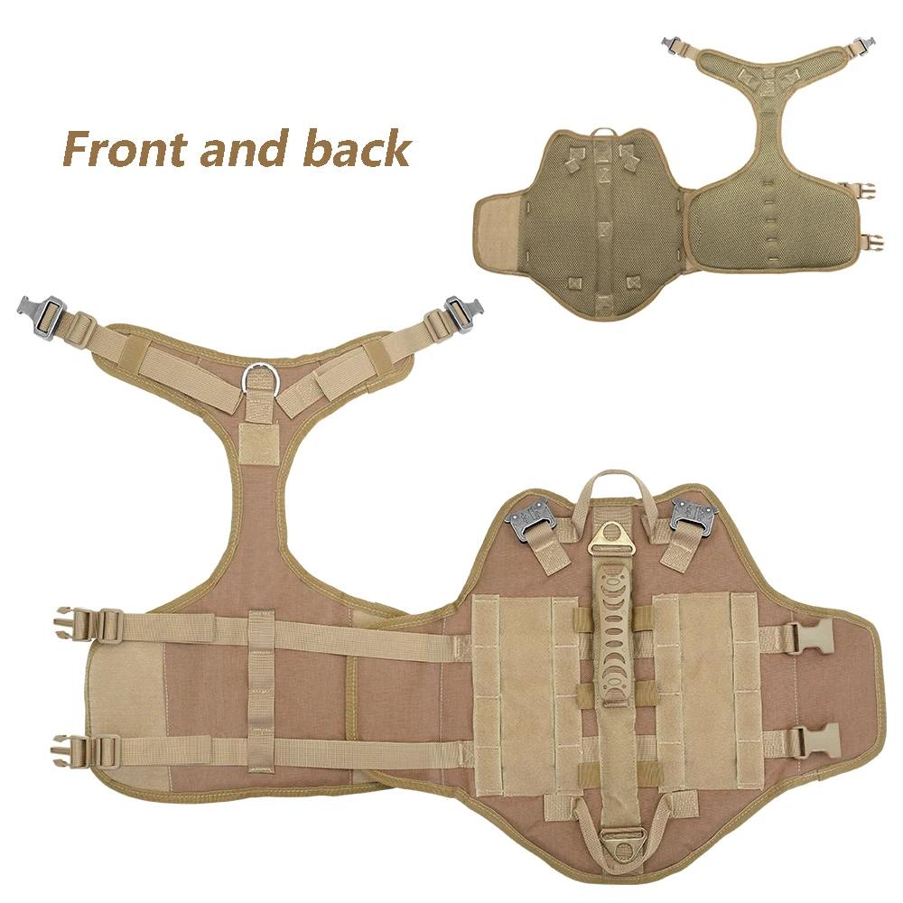 Tactical Dog Harness Military