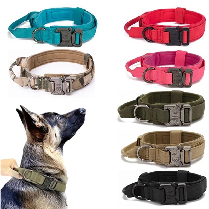 Military Tactical Dog Collar Leash Set