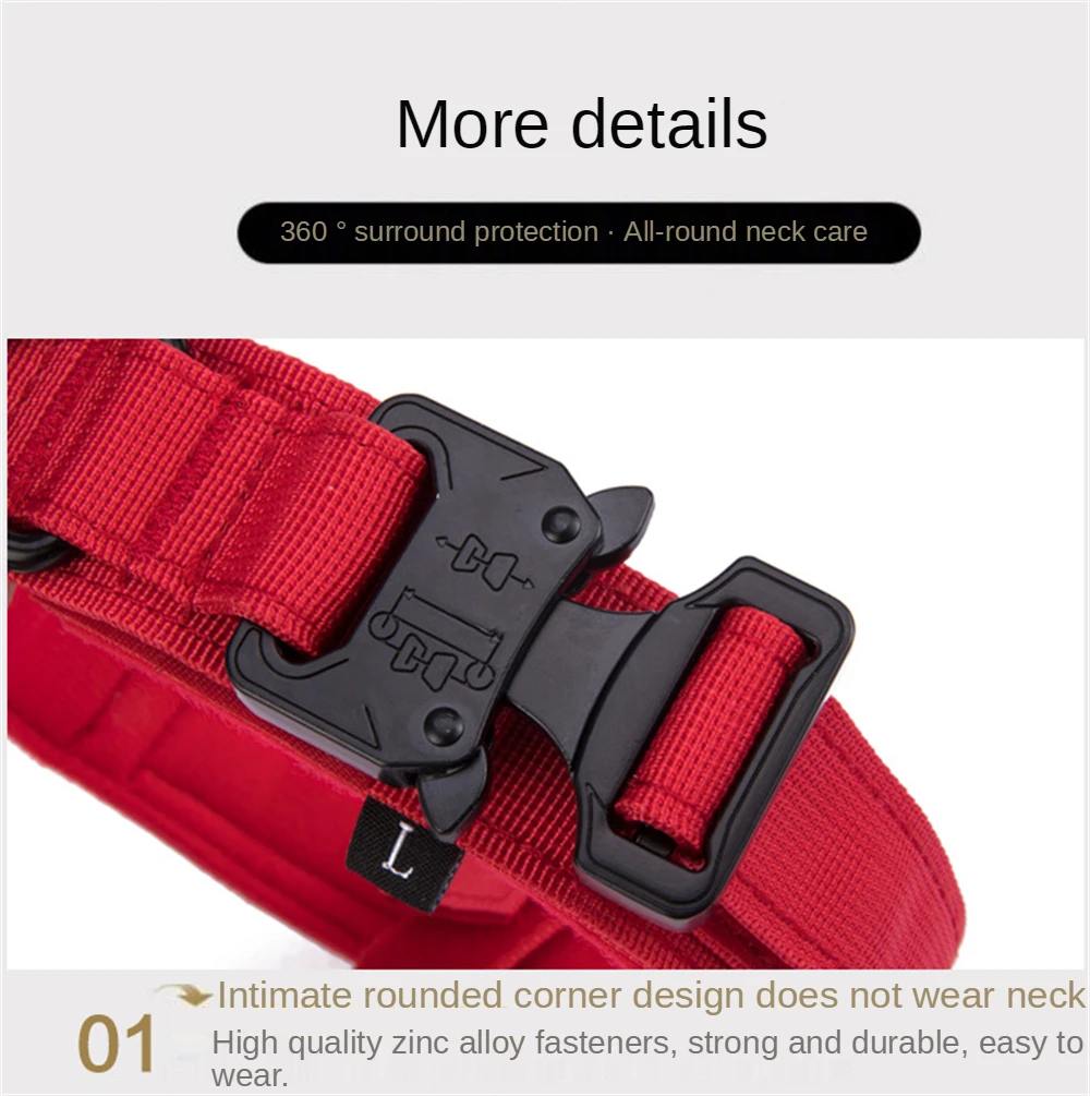 Military Tactical Dog Collar Leash Set