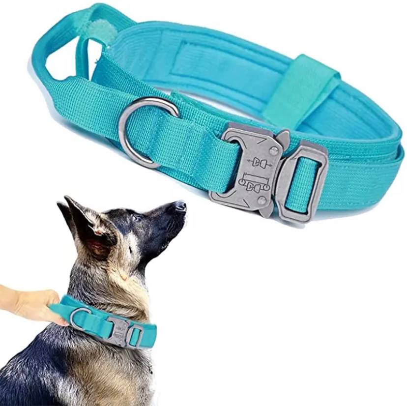 Military Tactical Dog Collar Leash Set