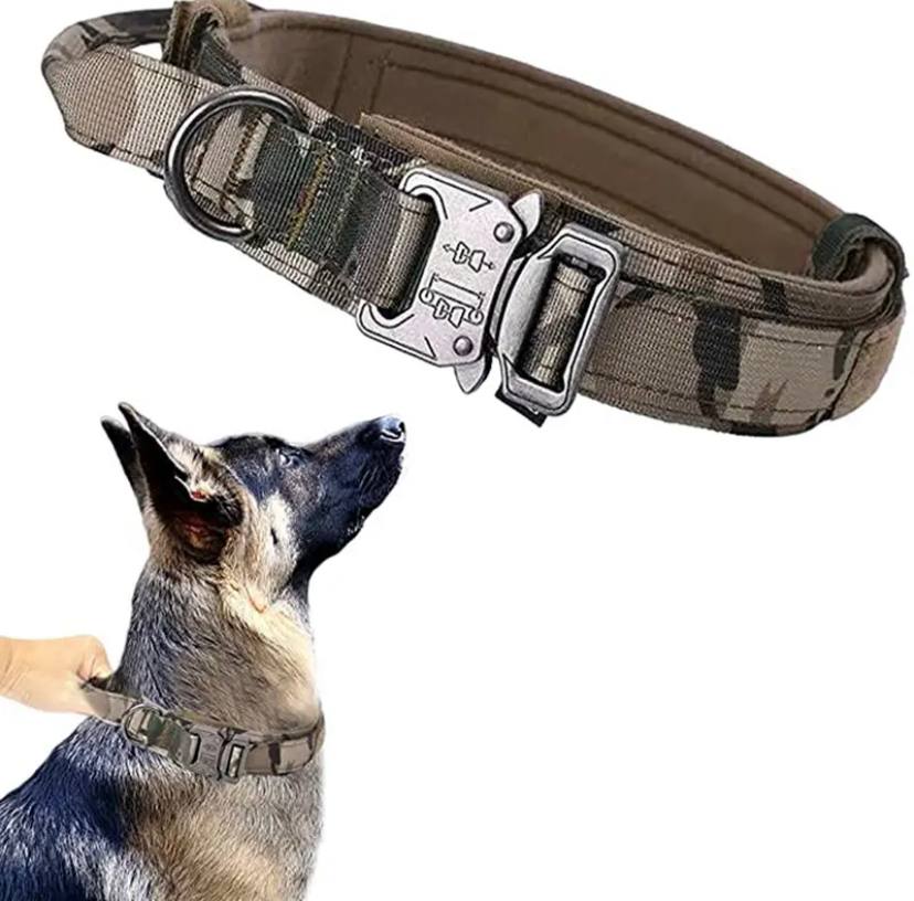 Military Tactical Dog Collar Leash Set