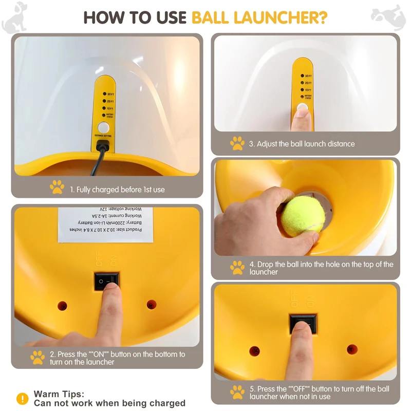 Tennis Ball Launcher for Dogs